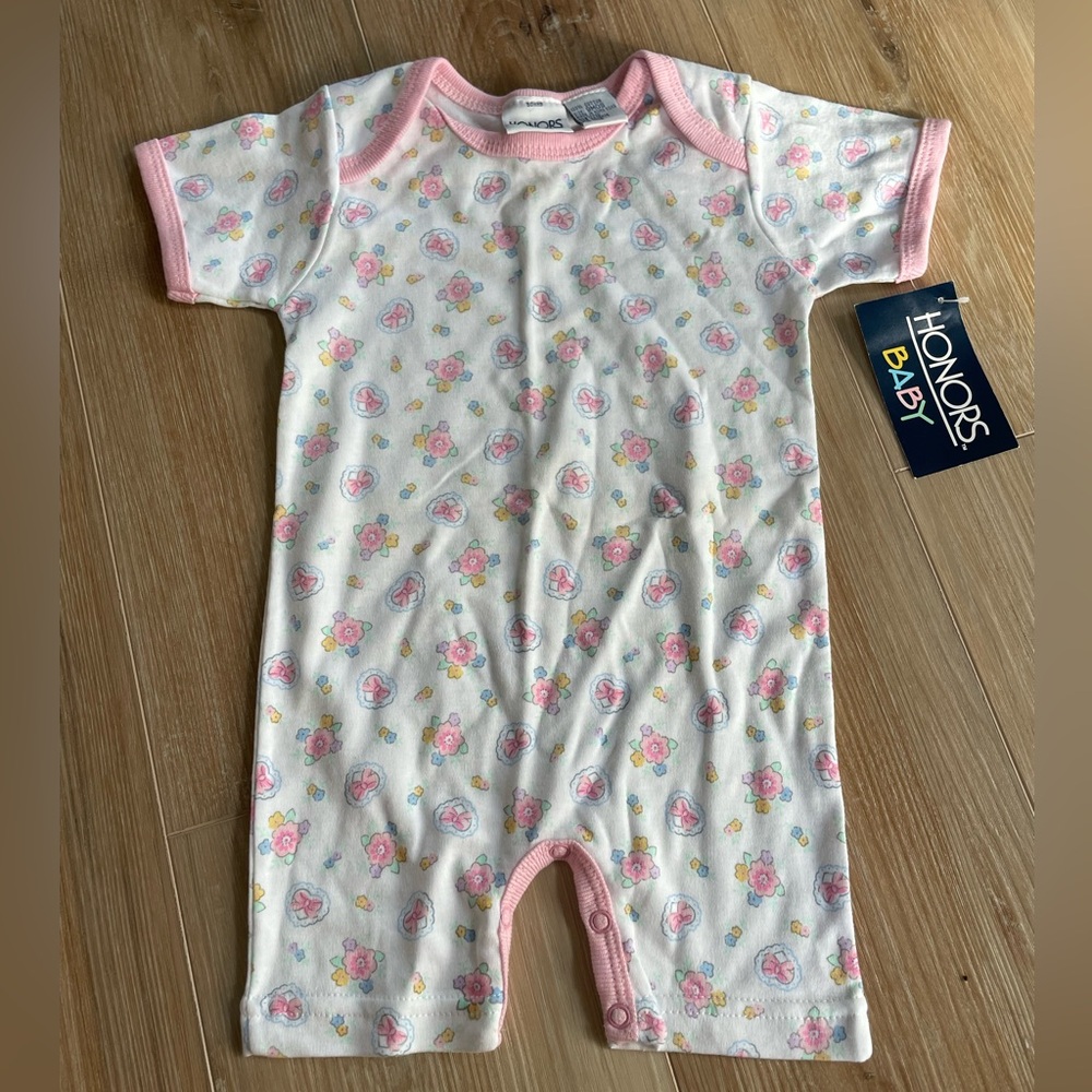 Vintage Honors Baby Romper NWT